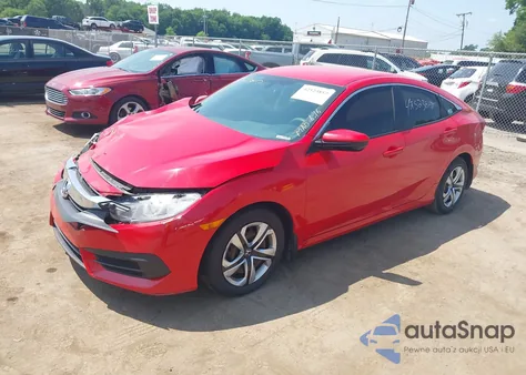 2018 Honda Civic Lx из США, поврежденный, VIN 2HGFC2F58JH529713